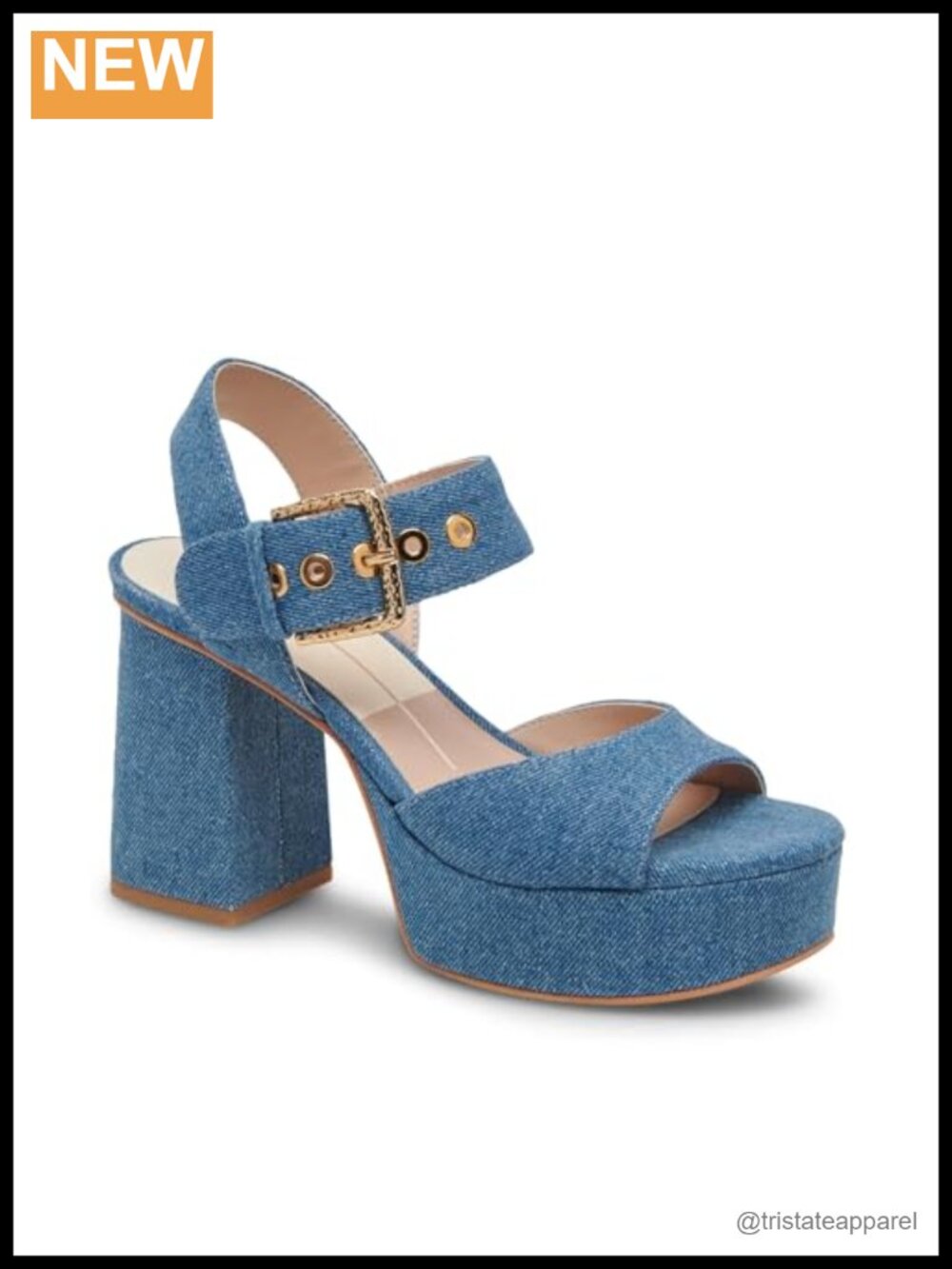 Dolce Vita Womens Bobby Heeled Sandal Slide Slingback Block Heel